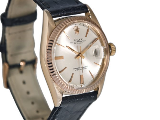 Rolex Oyster Perpetual Datejust Ref.1601 18ct Pink Gold 1972 (3)