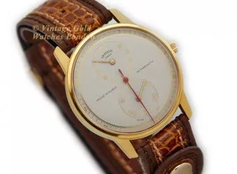 Universal Genève Regulateur 18ct 1962 - hover