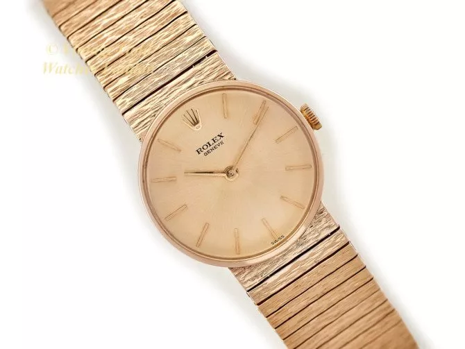 Ladies Rolex Cocktail / Bracelet Watch 9ct, 1971 (1)