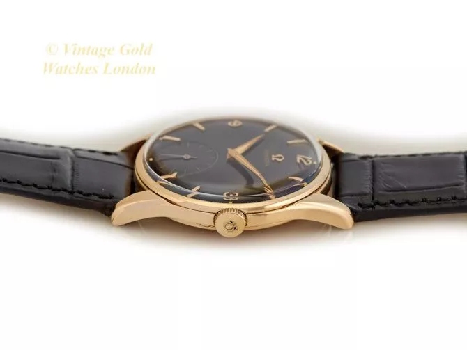 Omega Cal.268 9ct Black Dial, 1960 (17)