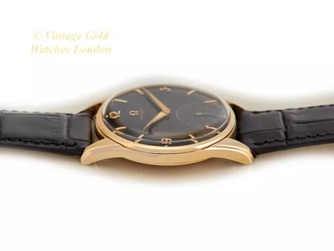 Omega Cal.268 9ct Black Dial, 1960 (19)