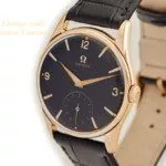 Omega Cal.268 9ct Black Dial, 1960 mobile navigation (9)