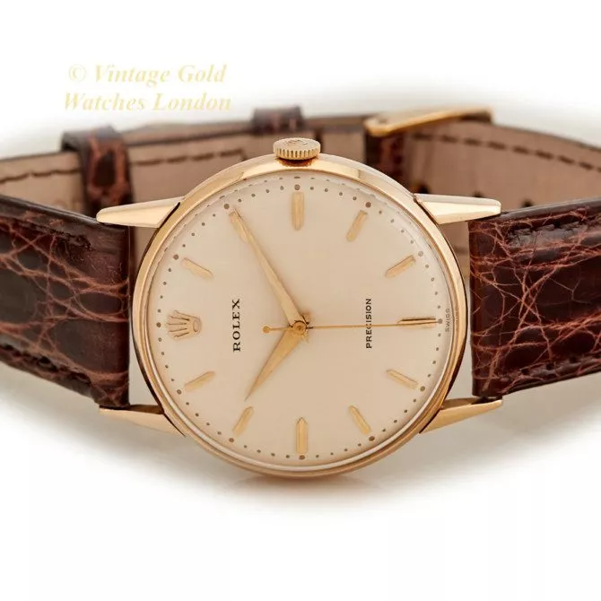 Rolex Precision Cal.1210 18ct 1950 (29)