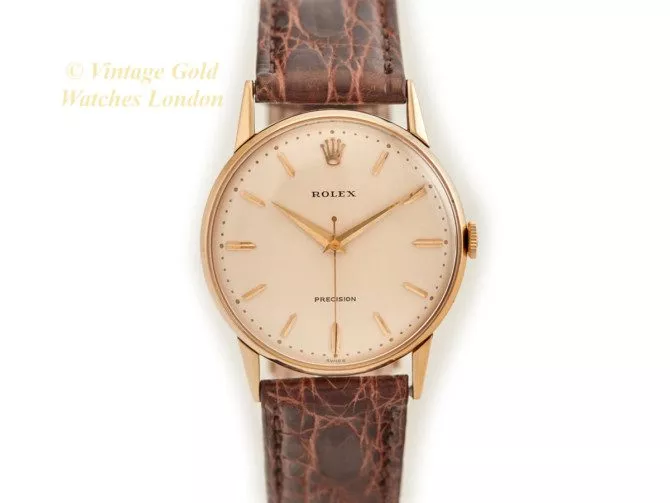 Rolex Precision Cal.1210 18ct 1950 (7)