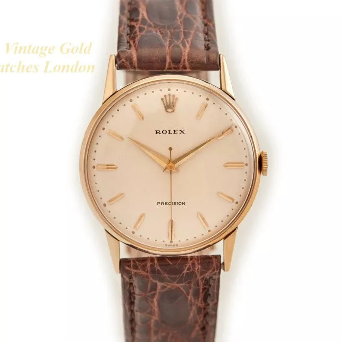 Rolex Precision Cal.1210 18ct 1950 (7) (navigation)