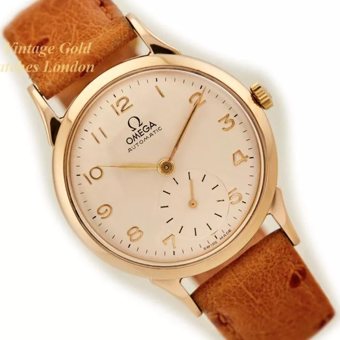 Omega Cal.28.10 RA PC Bumper Automatic 9ct 1948 (1) (navigation)