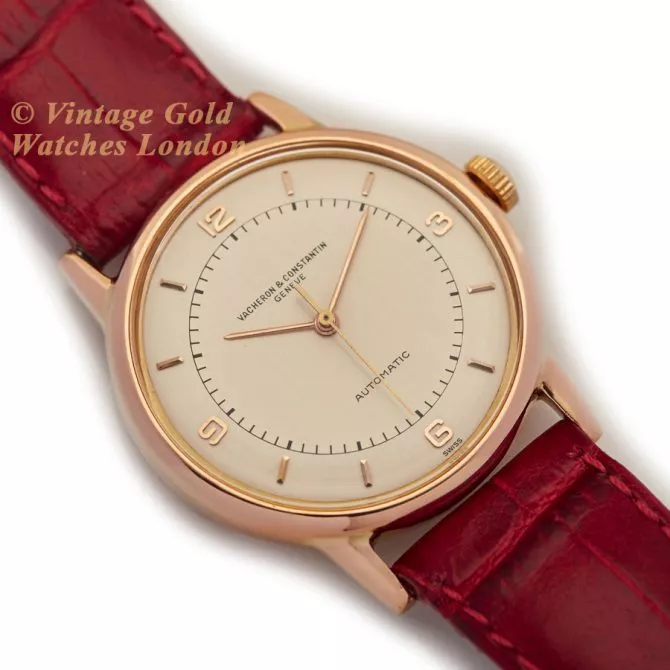 Vacheron & Constantin Cal.K477/1 Automatic 18ct Pink Gold 1954 (8) (navigation)