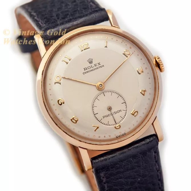 Rolex Precision Chronometer 18ct 1950 (2) (navigation)