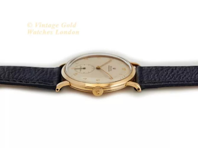 Rolex Precision Chronometer 18ct 1950 (9)
