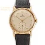 Rolex Precision Chronometer 18ct 1950 mobile navigation (4)