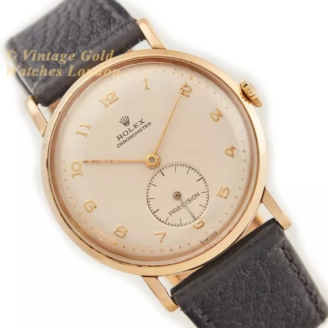 Rolex Precision Chronometer 18ct 1950 (1) (navigation)