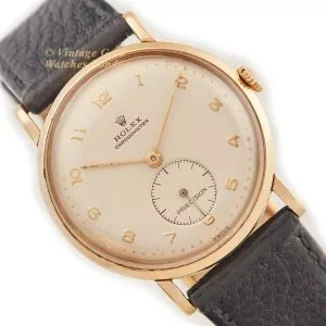 Rolex Precision Chronometer 18ct 1950 (15) (navigation)