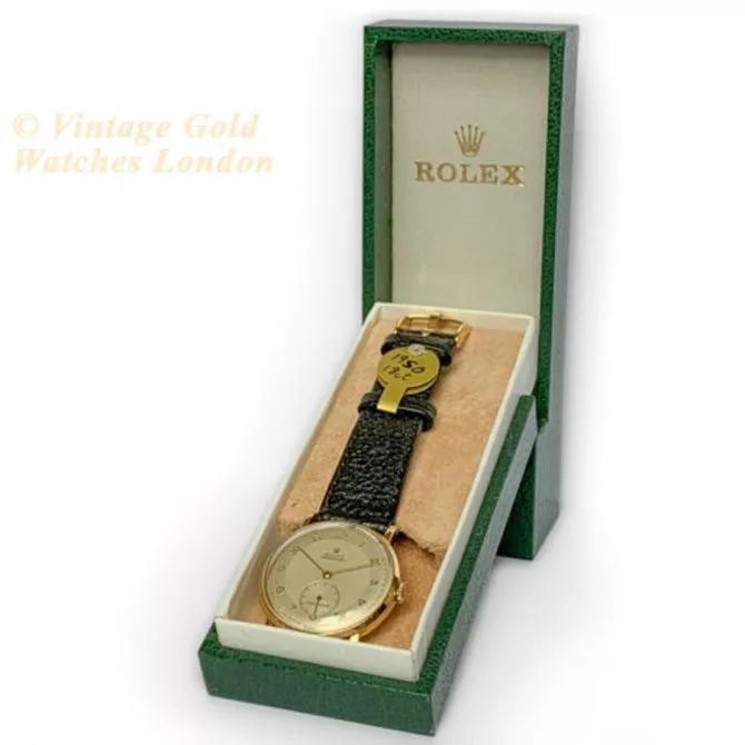 Rolex Precision Chronometer 18ct 1950 (13) (navigation)
