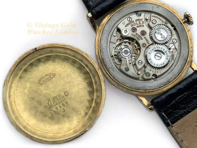 Rolex Precision Chronometer 18ct 1950 (12)