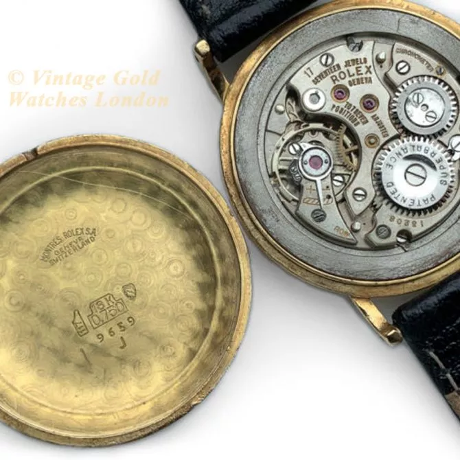 Rolex Precision Chronometer 18ct 1950 (12) (navigation)