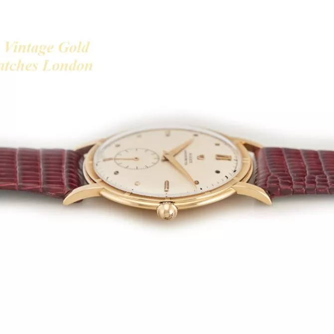 Rolex Precision Metropolitan Chronometer 18ct 1954 Sub Dial (32) (navigation)