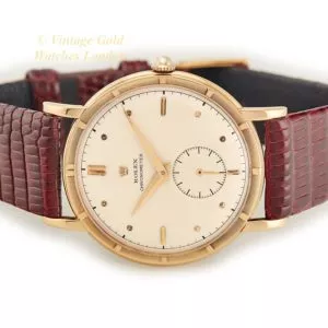 Rolex Precision Metropolitan Chronometer 18ct 1954 Sub Dial (44) (navigation)