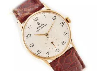 Rolex Precision Shock-Resisting 18ct 1951 – Original Dial - hover