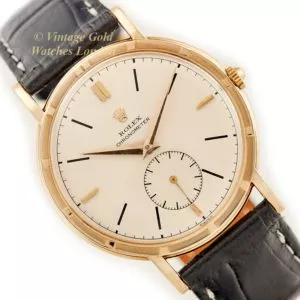 Rolex Precision Metropolitan Chronometer Sub-Dial 14ct 1953 (42) (navigation)