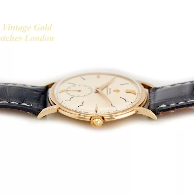 Rolex Precision Metropolitan Chronometer Sub-Dial 14ct 1953 (32) (navigation)