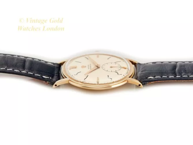 Rolex Precision Metropolitan Chronometer Sub-Dial 14ct 1953 (34)