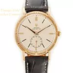 Rolex Precision Metropolitan Chronometer Sub-Dial 14ct 1953 mobile navigation (22)