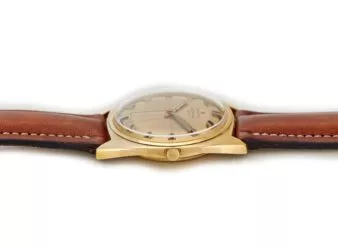 Zenith Cal.2562PC Hi-Beat 28,800 Automatic 18ct Gold Tonneau c1975 - hover