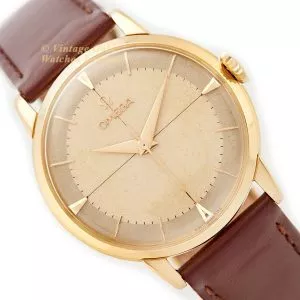Omega Cal.284 18ct 1957 Original Unrestored Dial (15) (navigation)