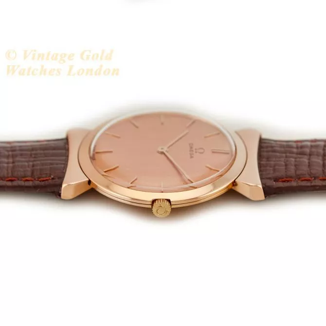 Ladies Omega Cal.540 18ct Pink Gold 1958 (9) (navigation)