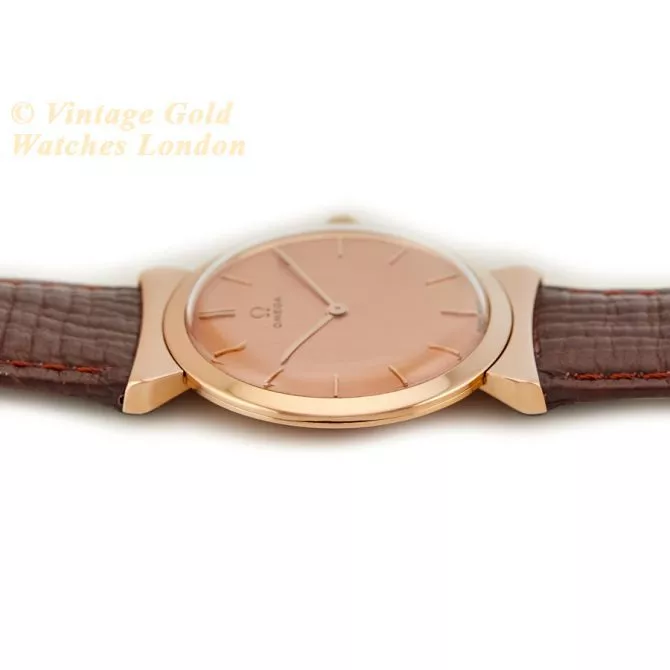 Ladies Omega Cal.540 18ct Pink Gold 1958 (10) (navigation)