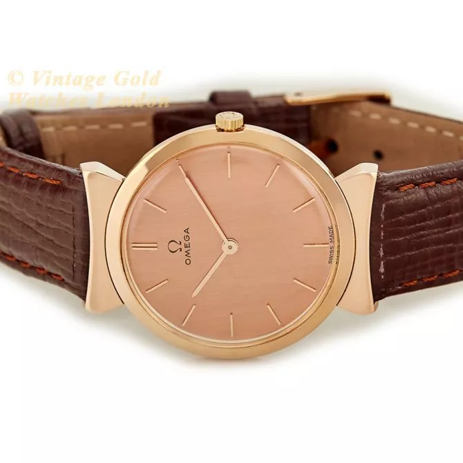 Ladies Omega Cal.540 18ct Pink Gold 1958 (7) (navigation)