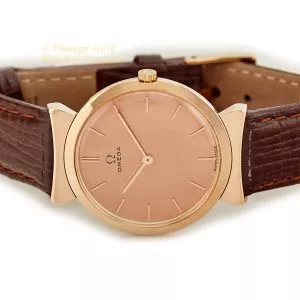 Ladies Omega Cal.540 18ct Pink Gold 1958 (14) (navigation)