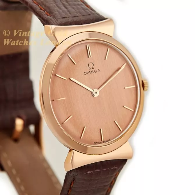 Ladies Omega Cal.540 18ct Pink Gold 1958 (3) (navigation)
