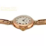 Ladies Rolex 9ct Pink Gold Porcelain Dial 1916 mobile navigation (17)