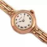 Ladies Rolex 9ct Pink Gold Porcelain Dial 1916 mobile navigation (15)