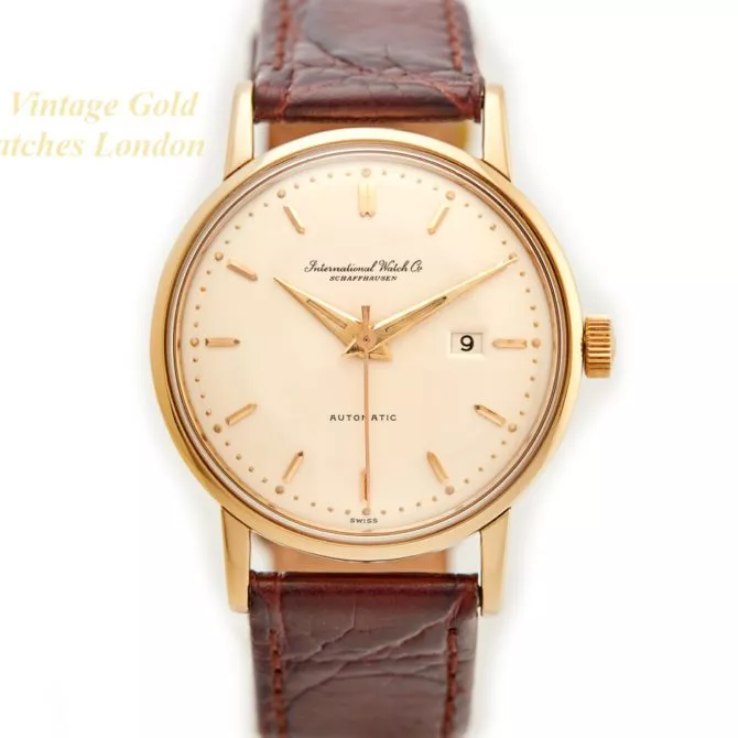 IWC Cal.8531 Date Automatic 18ct 1958 (22) (navigation)