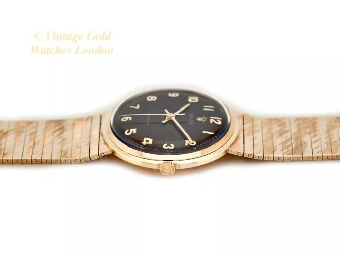 Rolex Precision 9ct on Original 9ct Bracelet 1966 (32)