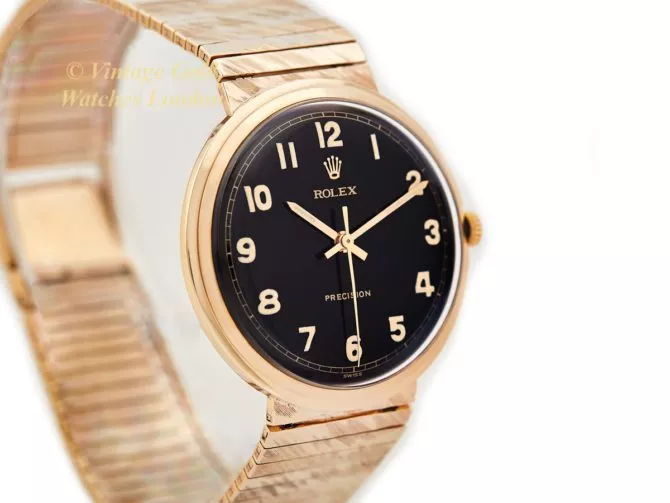 Rolex Precision 9ct on Original 9ct Bracelet 1966 (20)