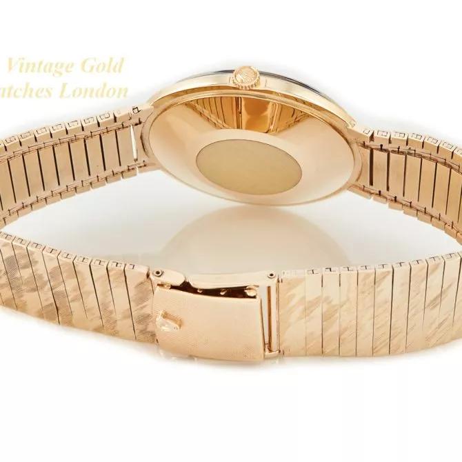 Rolex Precision 9ct on Original 9ct Bracelet 1966 (36) (navigation)