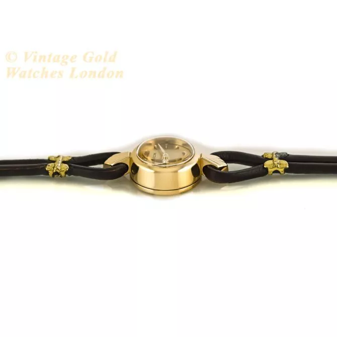 Ladies Rolex Precision 18ct Dress Watch c1971 (19) (navigation)