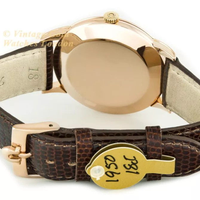 Omega Cal.332 Bumper Automatic 18ct Pink Gold 1950 (35) (navigation)