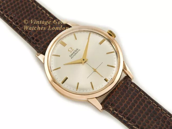 Omega Cal.332 Bumper Automatic 18ct Pink Gold 1950 (29)