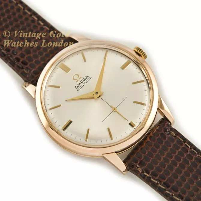 Omega Cal.332 Bumper Automatic 18ct Pink Gold 1950 (29) (navigation)