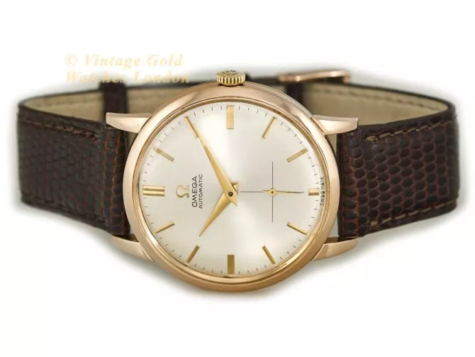 Omega Cal.332 Bumper Automatic 18ct Pink Gold 1950 (27)