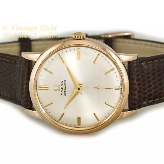 Omega Cal.332 Bumper Automatic 18ct Pink Gold 1950 (27) (navigation)