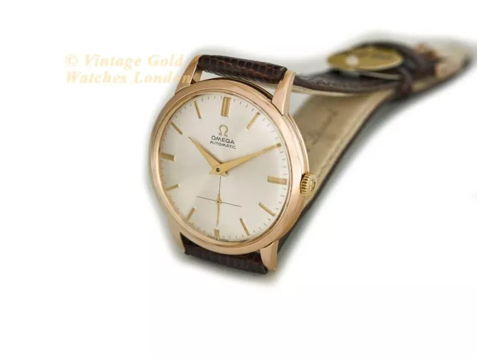 Omega Cal.332 Bumper Automatic 18ct Pink Gold 1950 (25)