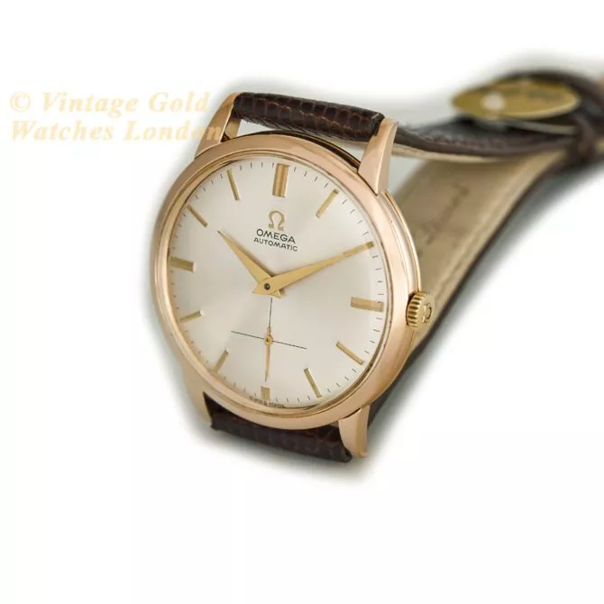 Omega Cal.332 Bumper Automatic 18ct Pink Gold 1950 (25) (navigation)