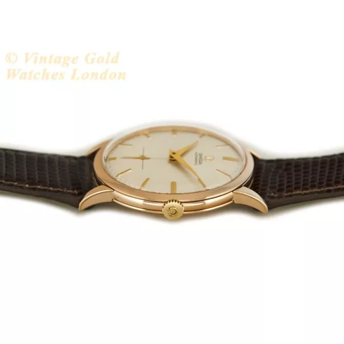 Omega Cal.332 Bumper Automatic 18ct Pink Gold 1950 (31) (navigation)