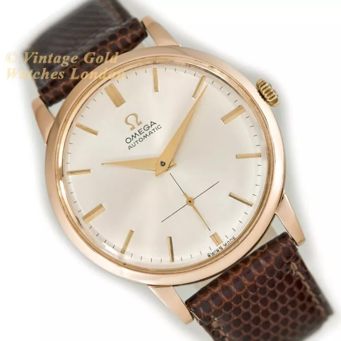 Omega Cal.332 Bumper Automatic 18ct Pink Gold 1950 (15) (navigation)