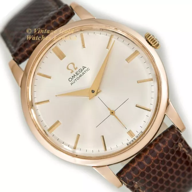 Omega Cal.332 Bumper Automatic 18ct Pink Gold 1950 (43)